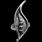 "Busy Bead #1"  Sterling Silver Kinetic Fidget Ring