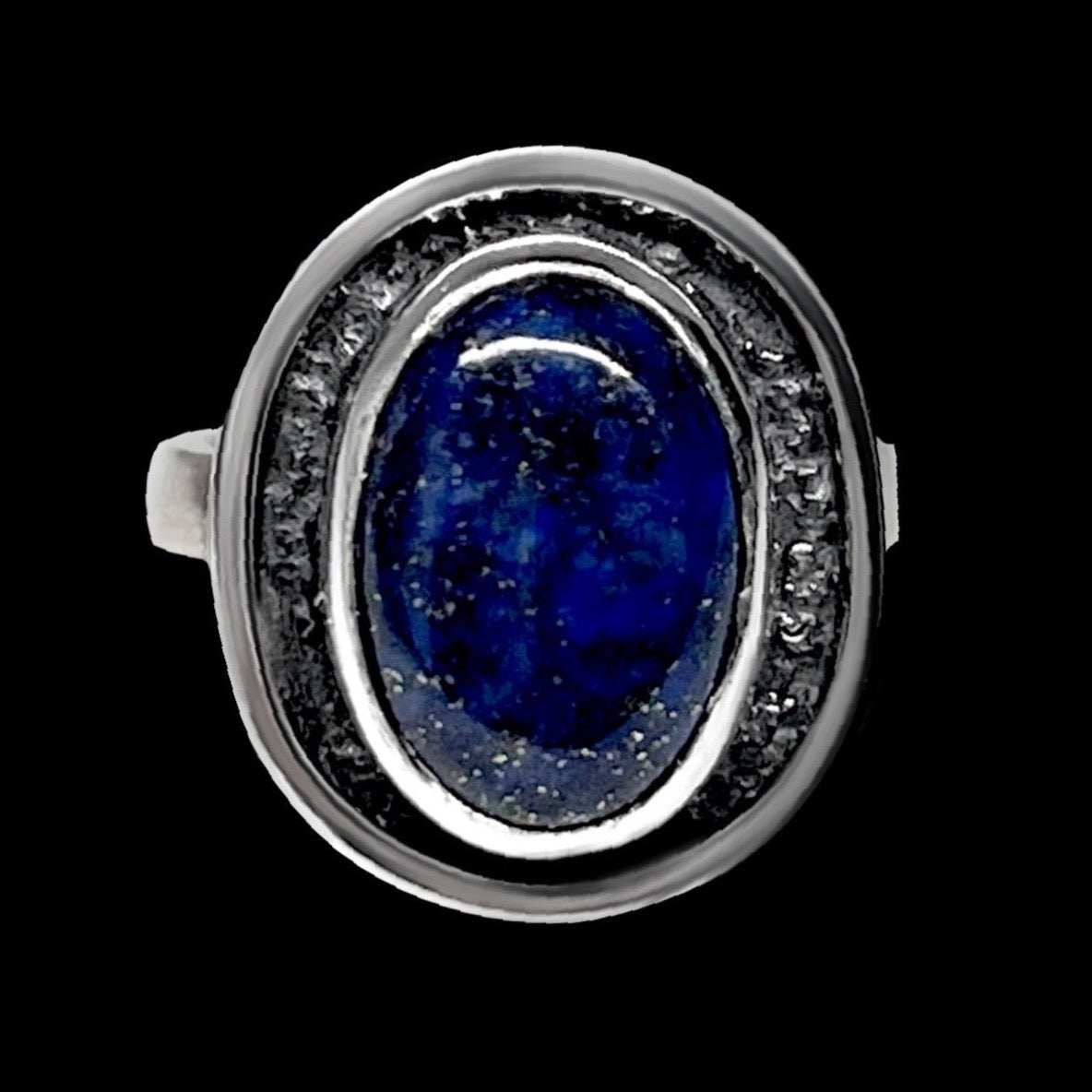 "Kol" Lapis Lazuli & Sterling Silver Ring