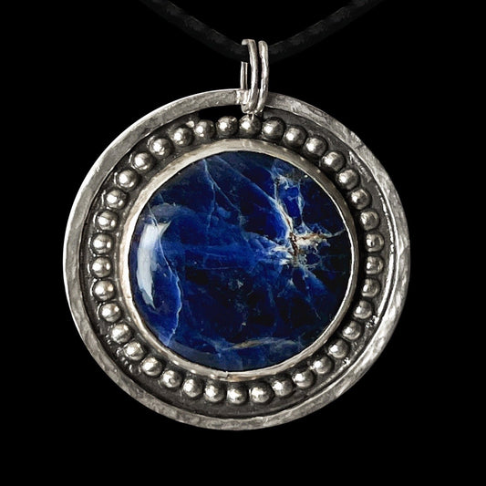 Sodalite Sterling Silver Necklace