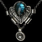 "Priestess" Labradorite in Sterling Silver Necklace