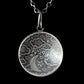 Cloudy Night Sterling Silver Necklace