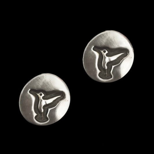 Sterling Silver Hummingbird Earrings