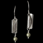 Swarovski Pearl & Reclaimed Sterling Silver Earrings