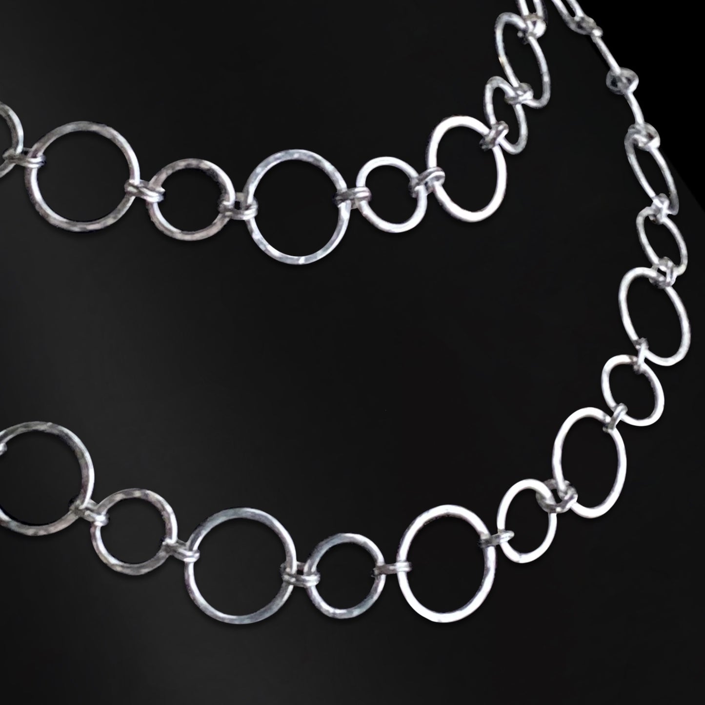 Sterling Silver Circle Chain