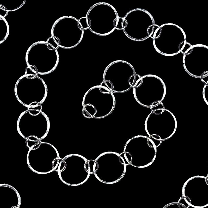 Sterling Silver Circle Chain