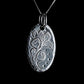 Floral Impression - Sterling Silver Necklace
