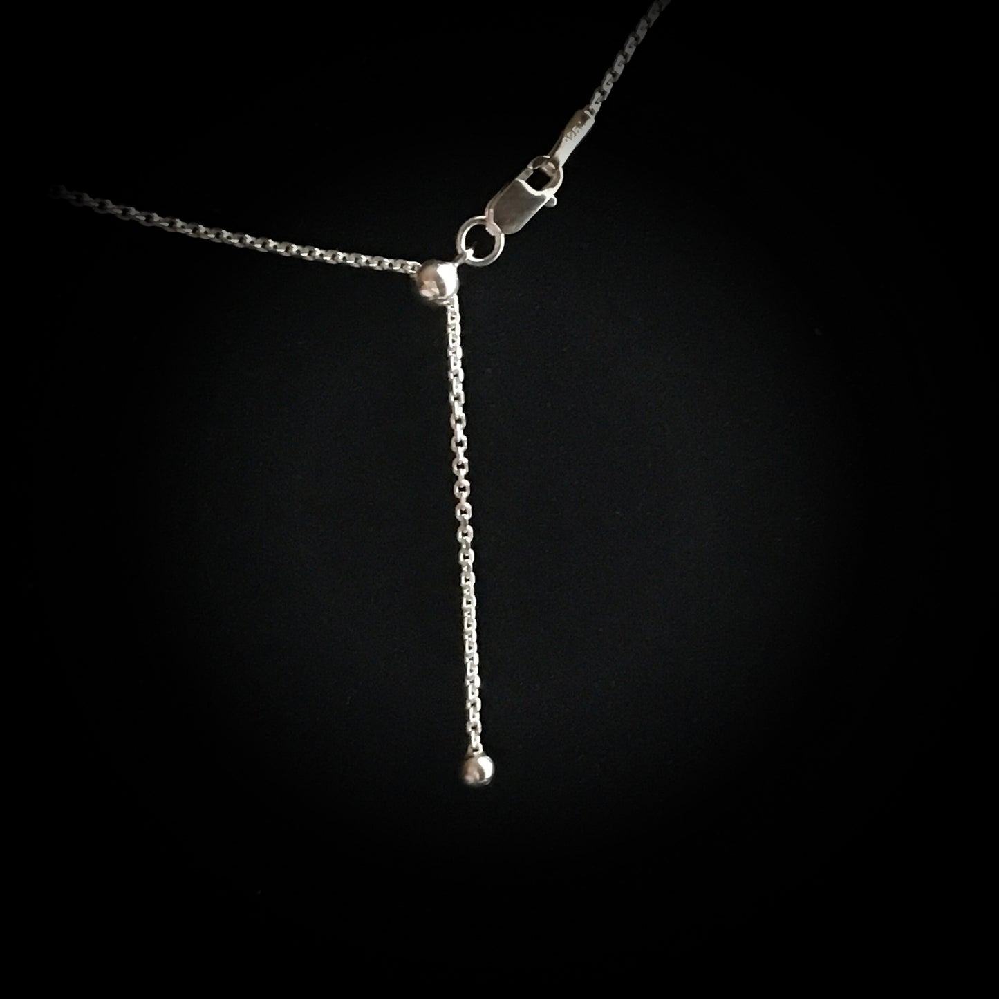 Adjustable Sterling Silver Chain