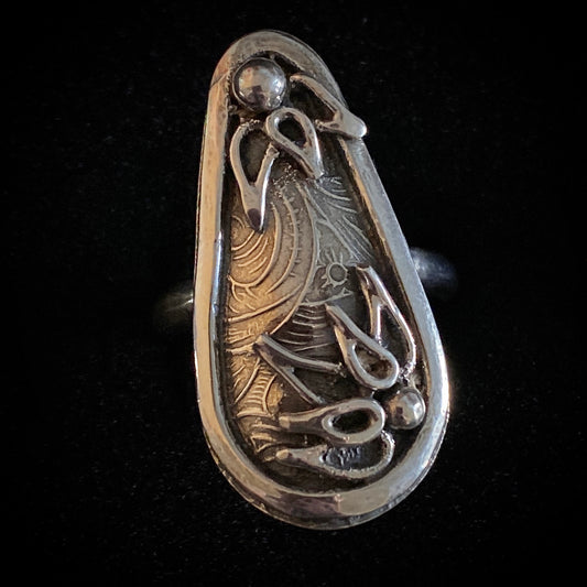 Ophelia - Handmade Sterling Silver Ring